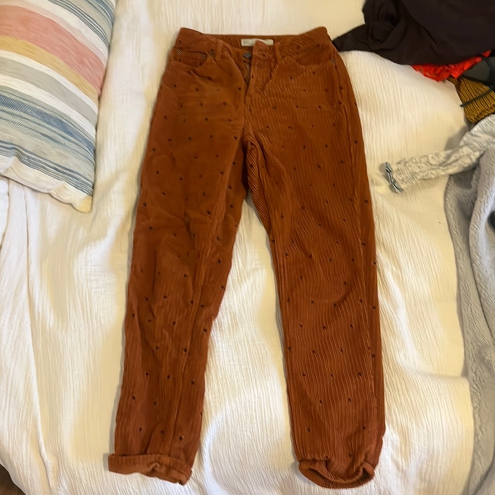 Corduroy mom jeans